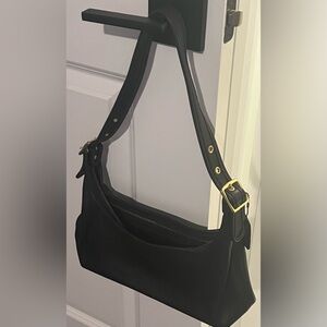 Vintage Coach Legacy Shoulder Bag 9059 Black Leather